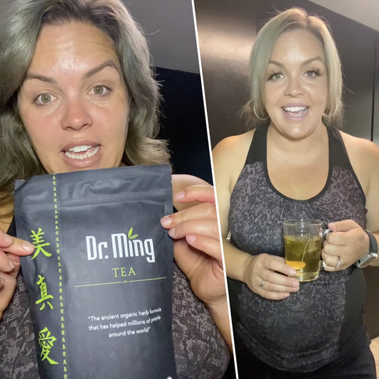 Ashley's 2 month Dr. Ming Transformation
