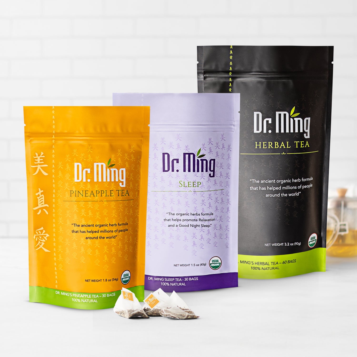 Dr. Ming | Clinically Proven Detox & Slimming Teas | Dr. Ming Tea